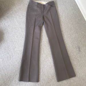 Theory taupe trousers with slight stretch
